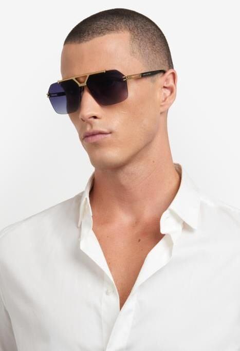 Marc Jacobs 837/s Geometrik Leopar Erkek Güneş Gözlüğü
