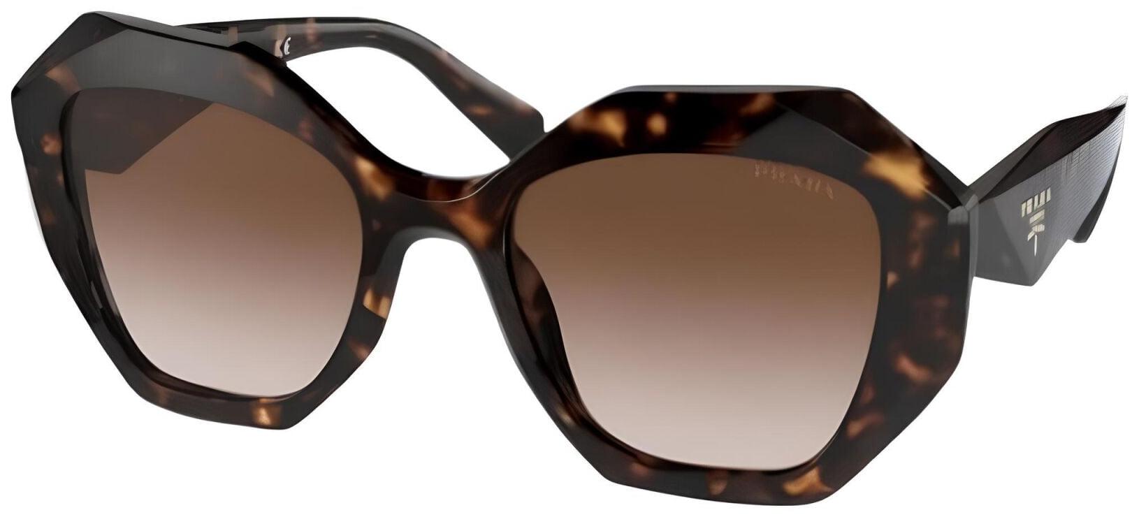 Prada 0Pr 16WS 2AU6S1 Leopar Geometrik Kadın Güneş Gözlüğü