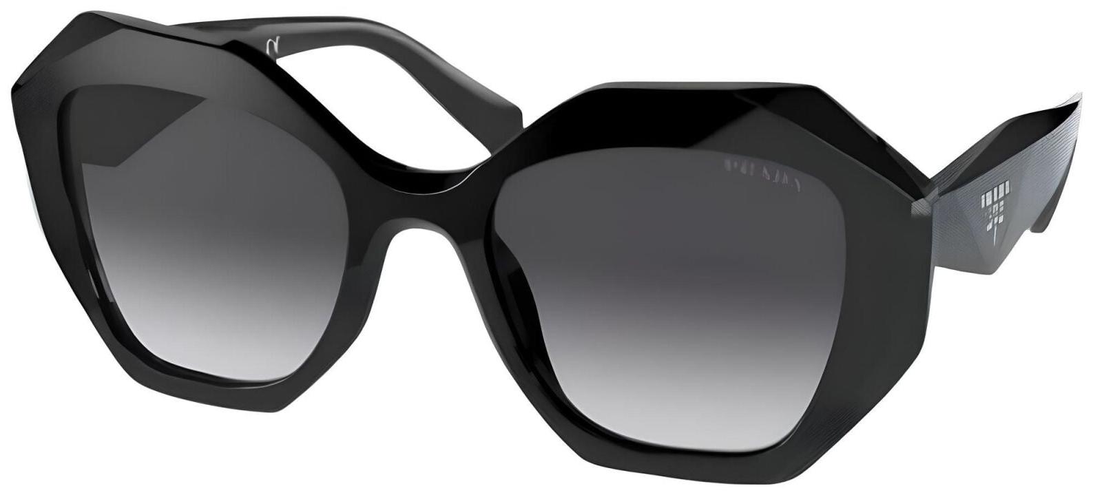 Prada 0Pr 16WS 1AB5D1 Geometrik Siyah Kadın Güneş Gözlüğü