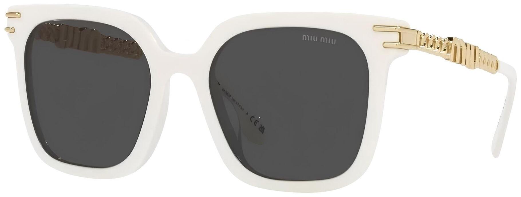 Miu Miu 0Mu 13Ws Kare Beyaz Kadın Güneş Gözlüğü