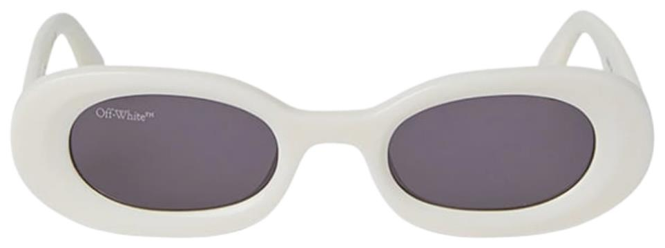 Off White Gözlük Oeri087 Elips Beyaz Kadın Güneş Gözlüğü