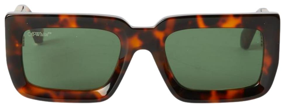 Off White Boston Oeri073 Leopar Kare Kadın Güneş Gözlüğü