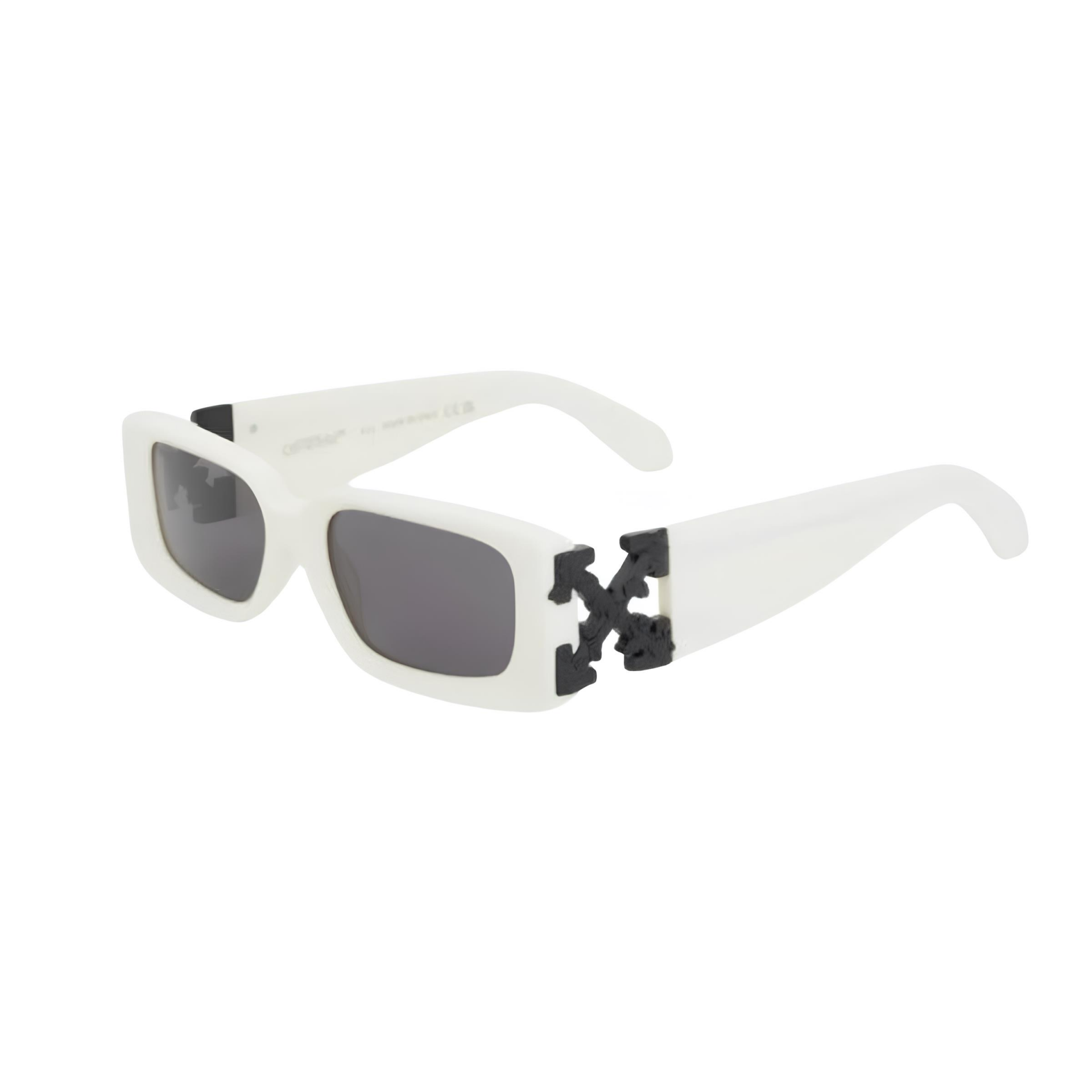 Off White Oeri098 0107 Beyaz Kare Kadın Güneş Gözlüğü